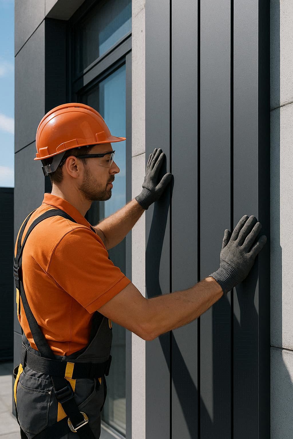 Chantier isolation thermique par l'extérieur ITE